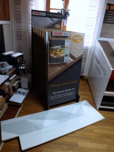 Ausstellung Laminat